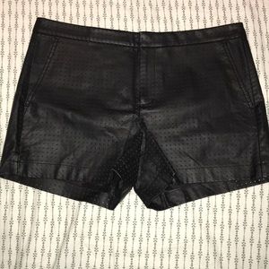 Banana Republic Faux Leather Shorts
